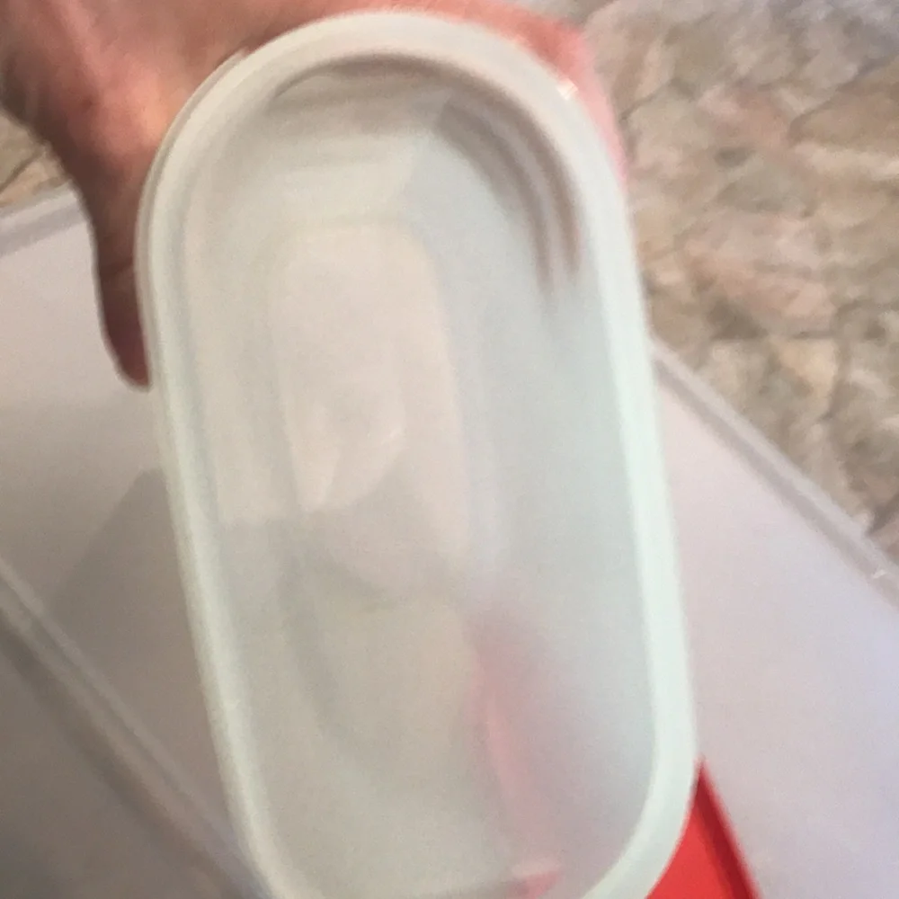 Tupperware Vintage Tupperware Red Modular Mate 5